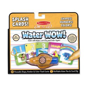 5237 Water WOW! Number, Color, Shape Cards - ON the GO Travel Activity NOH