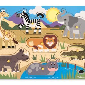9054 Safari Peg Puzzle NOH